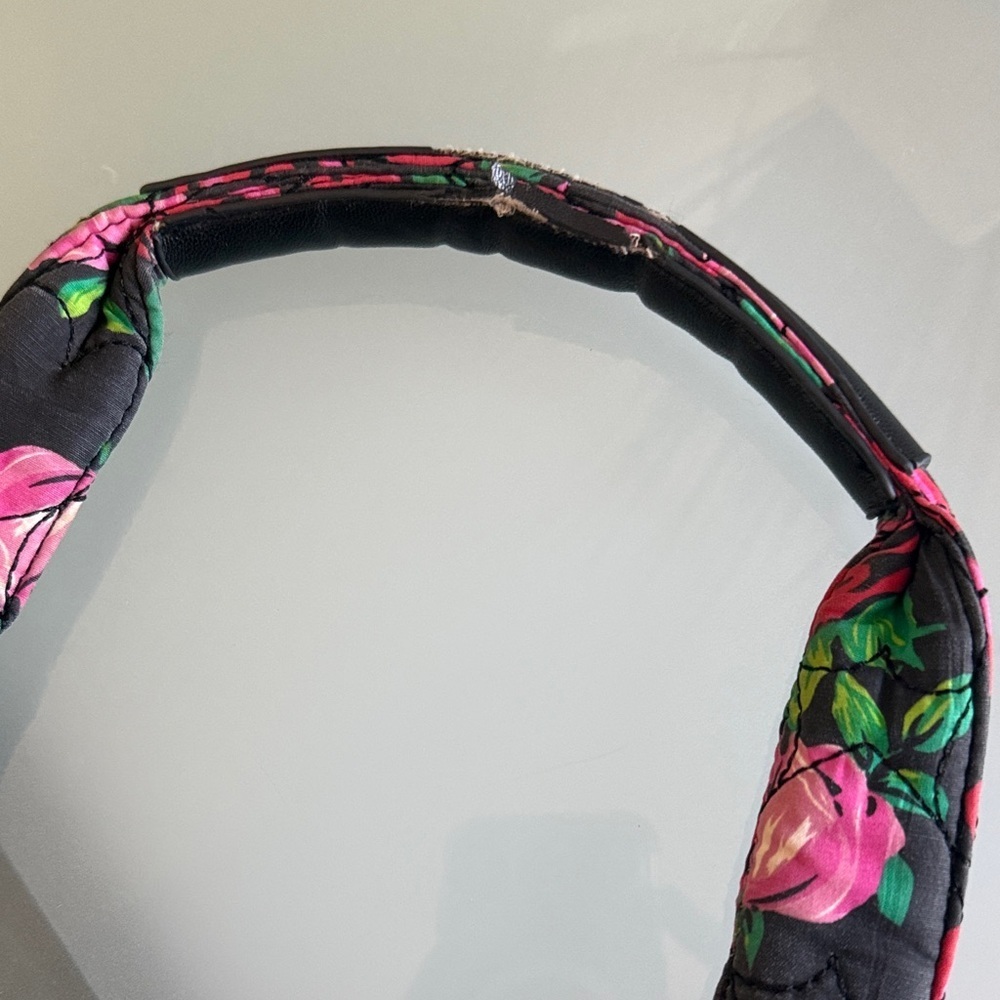 Betsey Johnson Luv Betsey Rose Print Tote Bag | Large Carryall Statement Bag - Picture 10 of 15